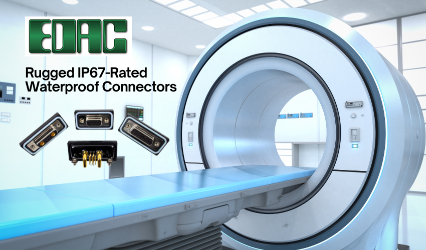 EDAC Offers Rugged IP67-Rated Waterproof D-Sub Connectors